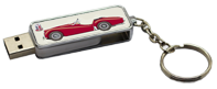 Triumph TR2 1953-55 (wire wheels) USB Stick 1